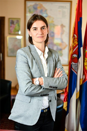 Ana Brnabic is Serbia first female PM in post-communist history. Photo by: Ministry of Public Administration and Local Self-Government, Republic of Serbia