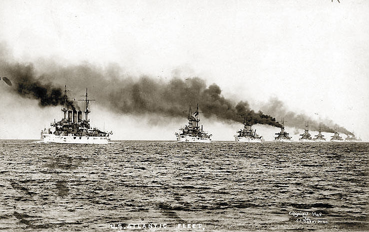 US atlantic fleet 1907