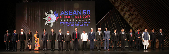 The 50th anniversary of the founding of Asean. Photo by: asean.org.