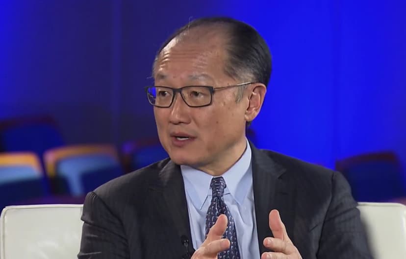 World Bank Group President, Jim Yong Kim, in an interview for Telemundo in Uruguay.