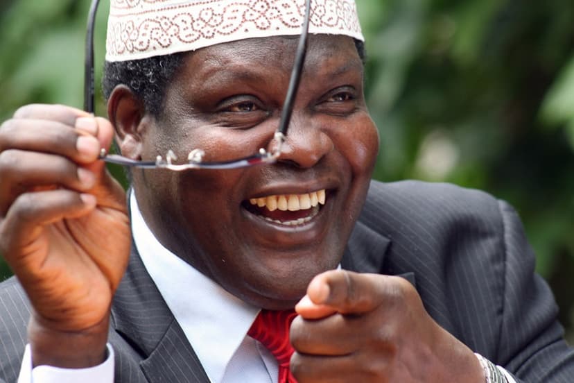 Miguna Miguna is a Kenyan author and columnist. Photo by: Miguna Miguna. https://upload.wikimedia.org/wikipedia/commons/a/a0/Miguna_Miguna.jpg