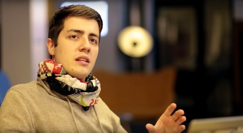 Serbian entrepreneur Pavle Krivokuca. Photo by: Pavle Krivokuca Official Youtube account.