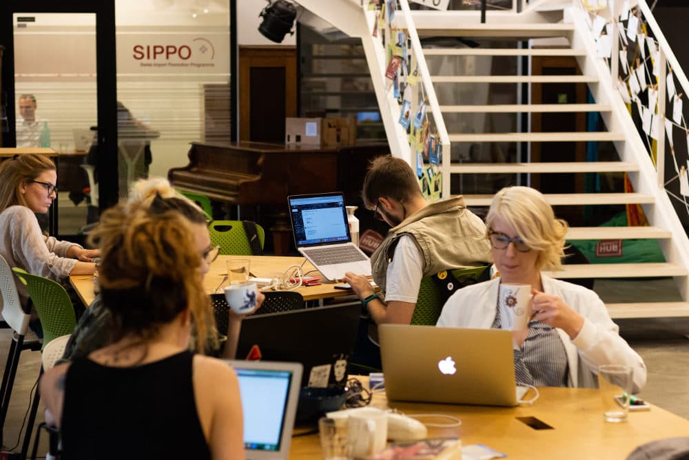 Serbian coworking space. Photo by: Impact Hub - Belgrade