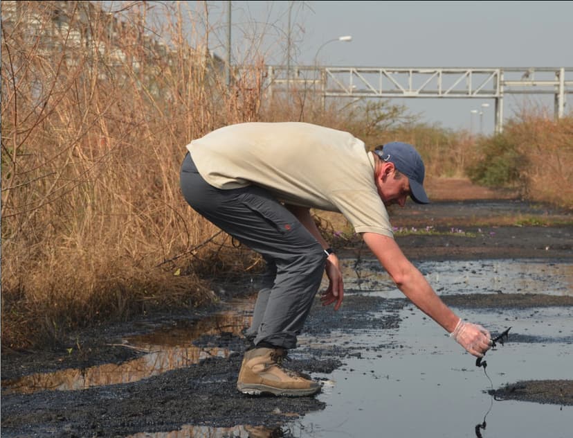 Klaus Stieglitz, Sign of Hope vice chairman in South Sudan. Photo by: Sign of Hope.