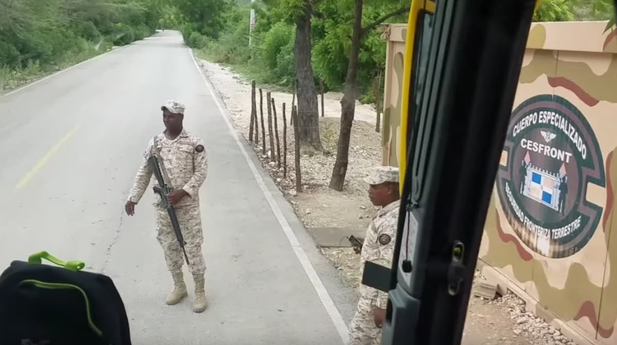 Dominican Republic-Haiti border. Photo by: Valentina's World Travel.