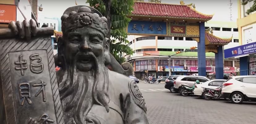 Santo Domingo's Chinatown in the Dominican Republic. Photo by: CGTN America.