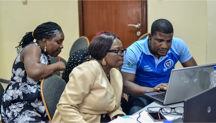 WIki Loves Women Event Women In Social Services- Promoting SDG in Nigeria. Photo by Kaizenify.