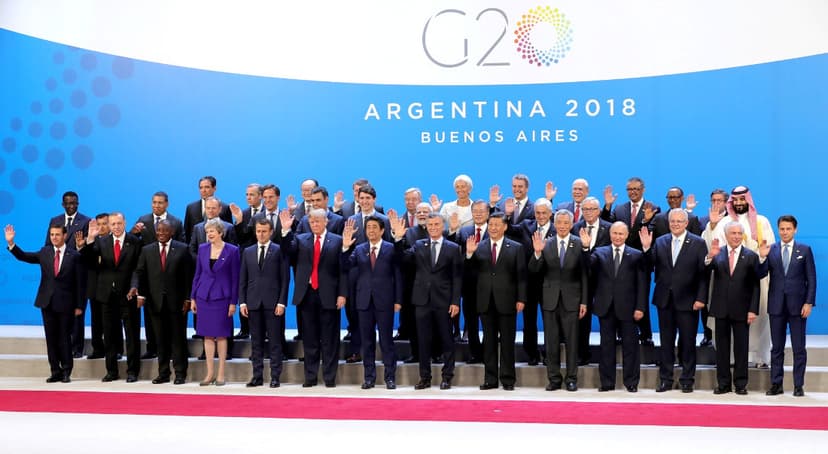 All leaders of the G20 summit in Buenos Aires, Venezuela. Photo by Kremlin.ru