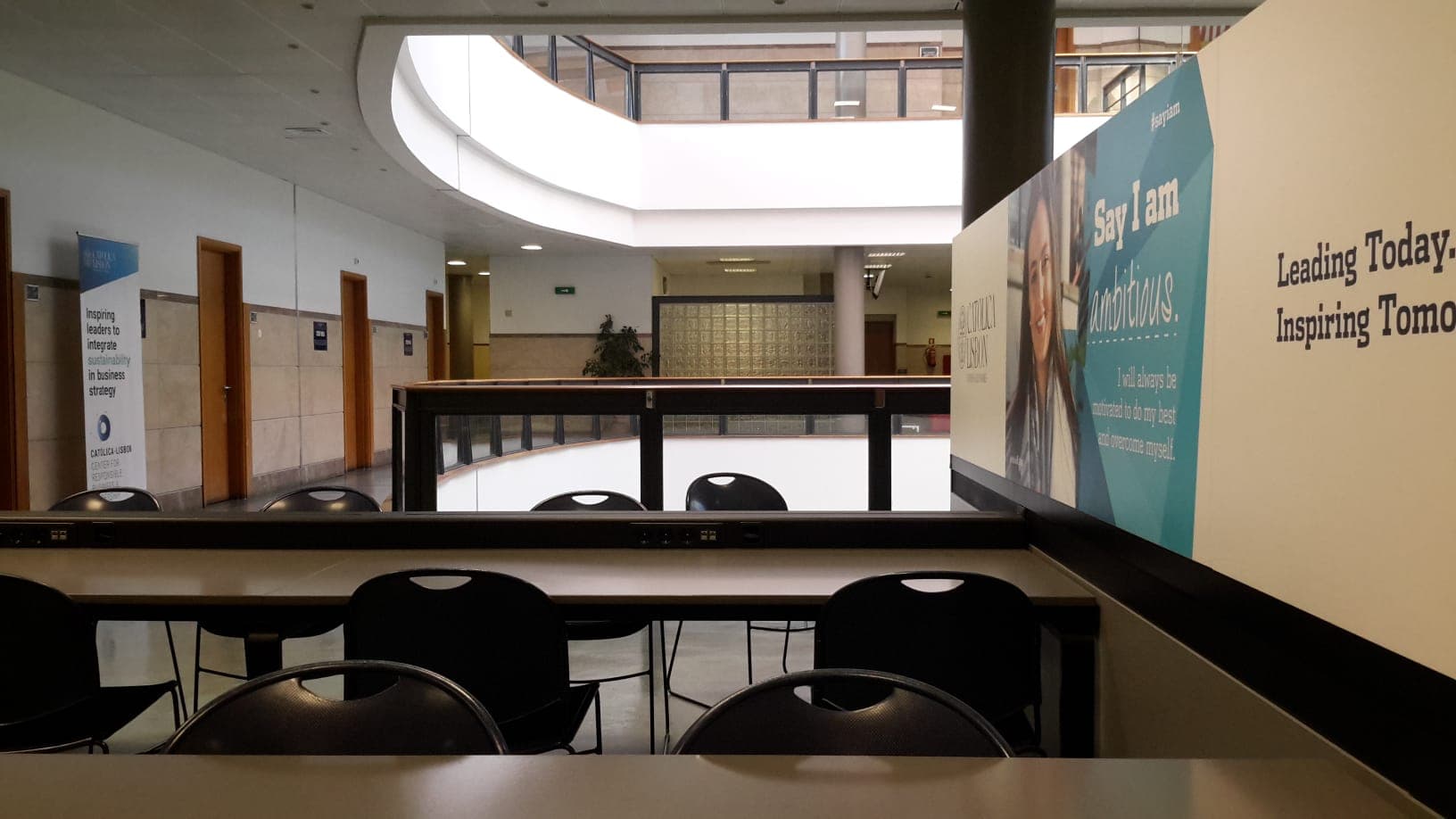 Rance Hesketh, a senior entrepreneurial executive and a former instructor at Copenhagen Business School, says there should be a stronger collaboration between universities and industry in Portugal. (Photo by Elham P.Mohammadi)