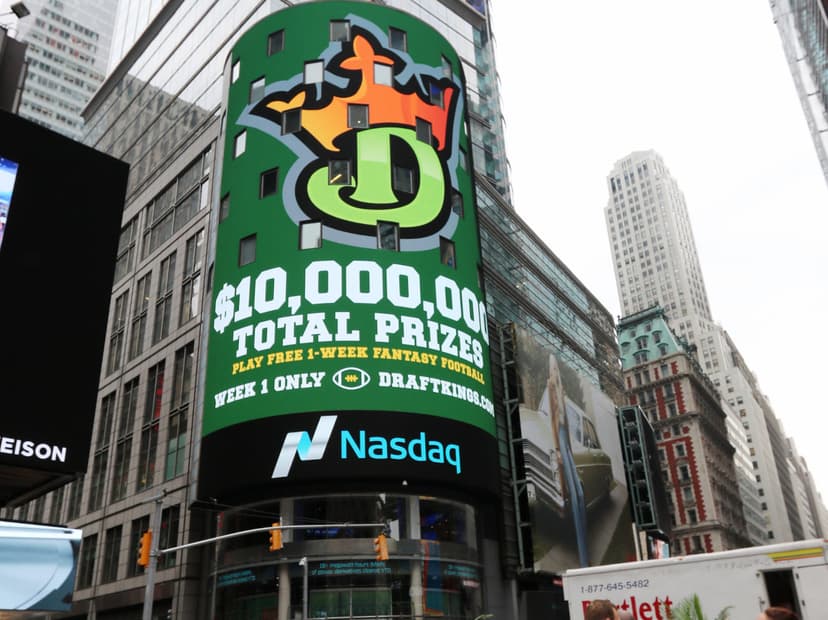 DraftKings Stock Jumps By 32% In The Last 21 Sessions