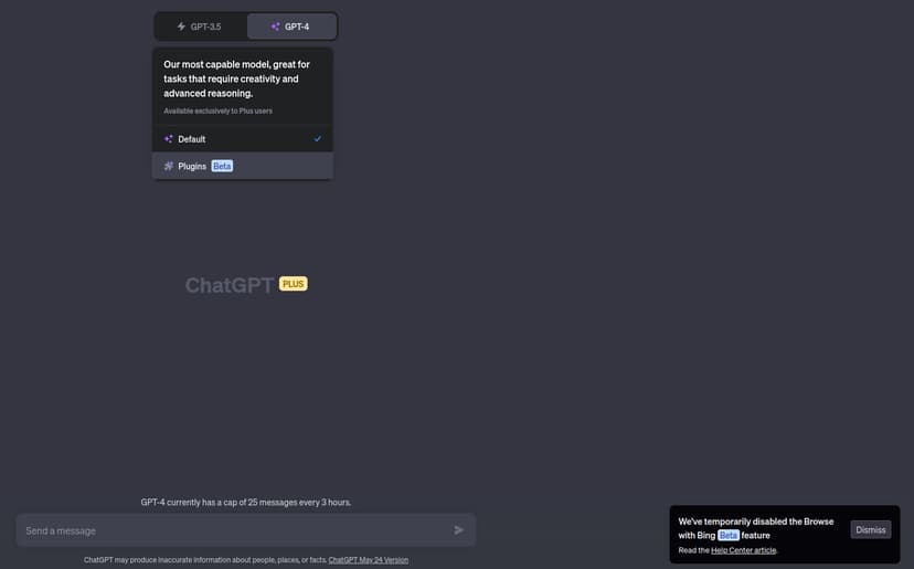 Chatgpt Bing Disabled
