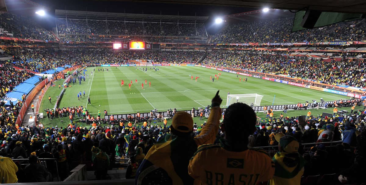 FIFA World Cup 2010-06-15. Brazil-North Korea. Photo by: Marcello Casal Jr (ABr)