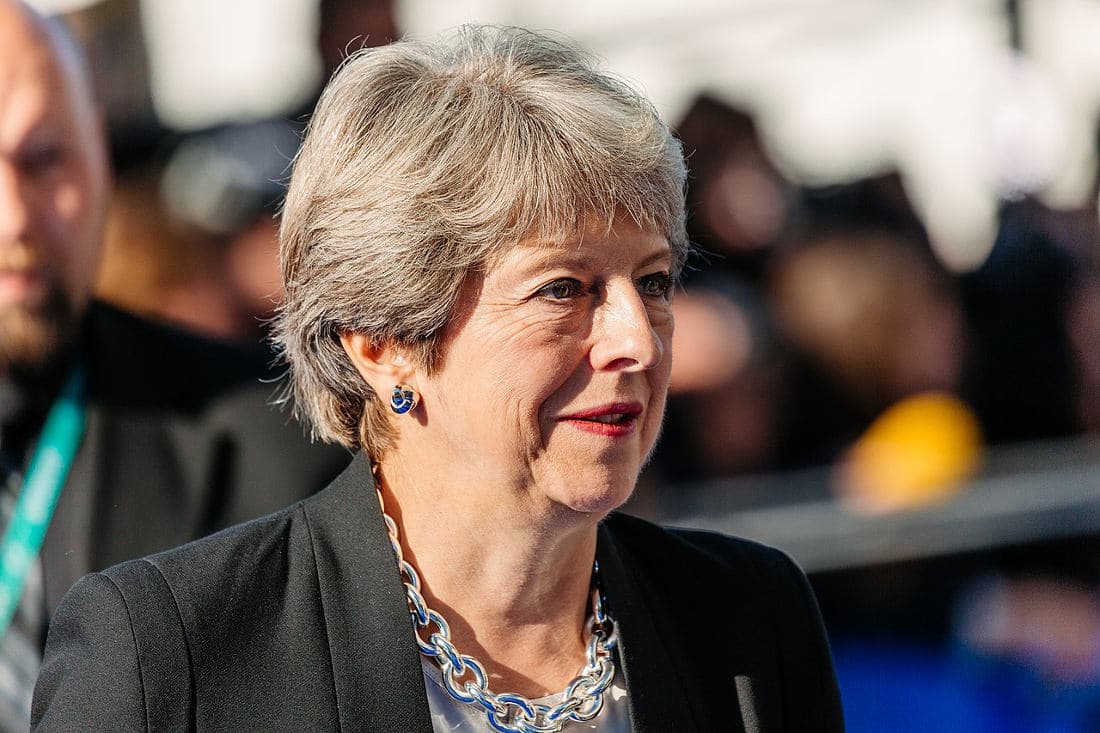 Tallinn Digital Summit Arrivals Theresa May. Photo by: EU2017EE Estonian Presidency