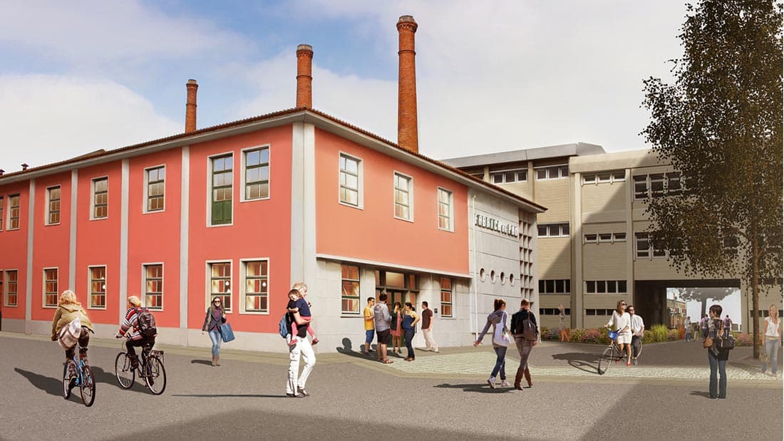 Hub Criativo do Beato will be shared by startups, freelancers, scale-ups, large companies, and the surrounding community for work, leisure, and cultural activities. (Photo Source: Startup Lisboa)