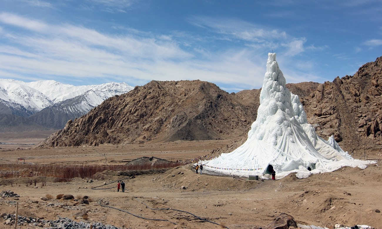 Ice Stupa.