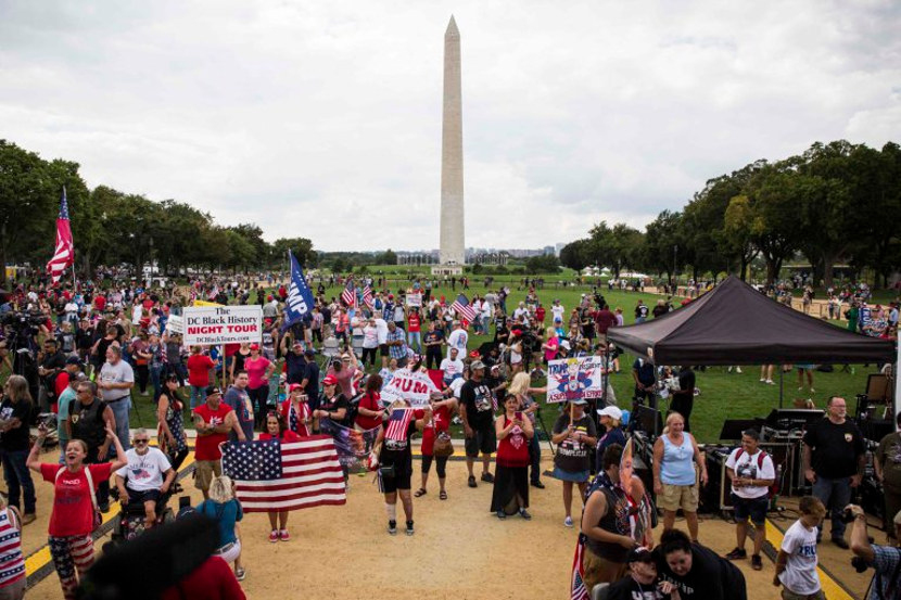 "Mother of all rallies" Trump supporters on September 16th.