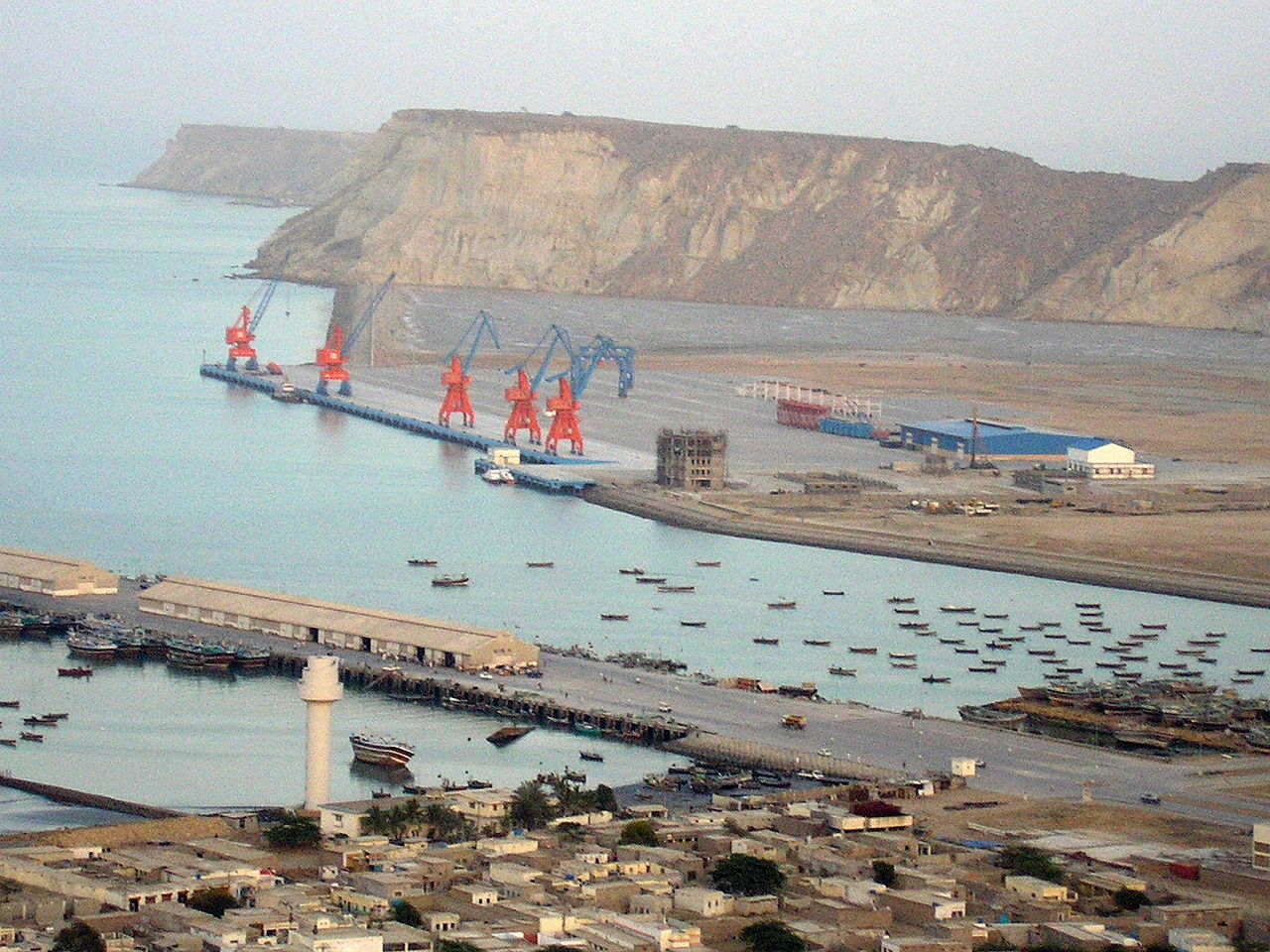 Gwadar Port in Pakistan was leased to China for 43 years, under the CPIC treaty. Photo by: J. Patrick Fischer.