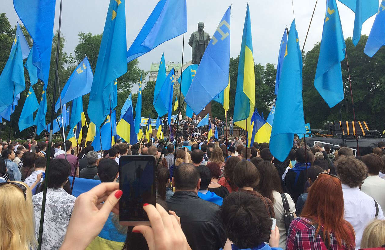 Rally deportation of Crimean Tatars. Ukraine. Photo by: kaktuse.