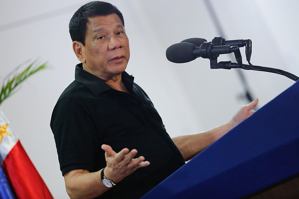 Philippines President Rodrigo Duterte. Photo by; PCOO EDP.