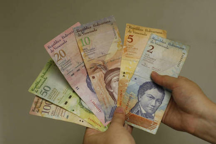 Bank of Venezuela notes.