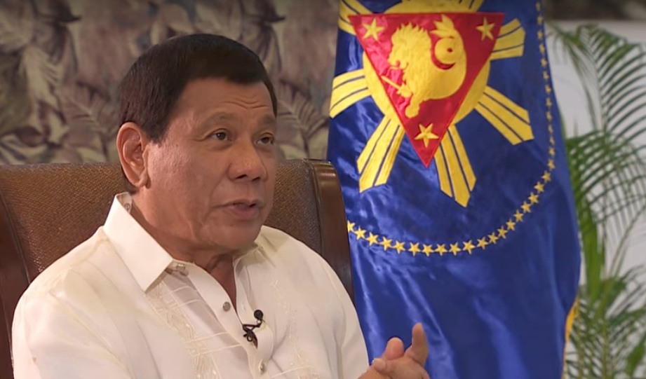 Philippines president Rodrigo Duterte.