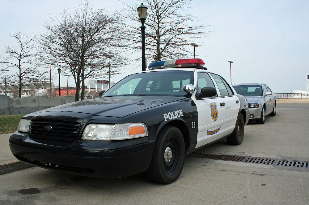 Cleveland, Ohio Police car. Photo by: Whpq.
