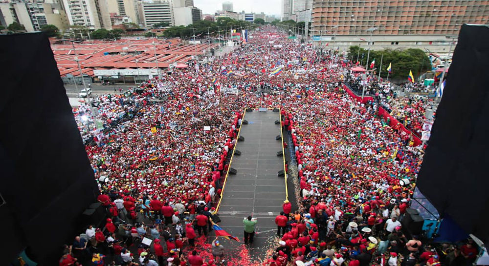 Maduru's proclamation as President of the Venezuelan Republic of Venezuela for the period 2019-2025.