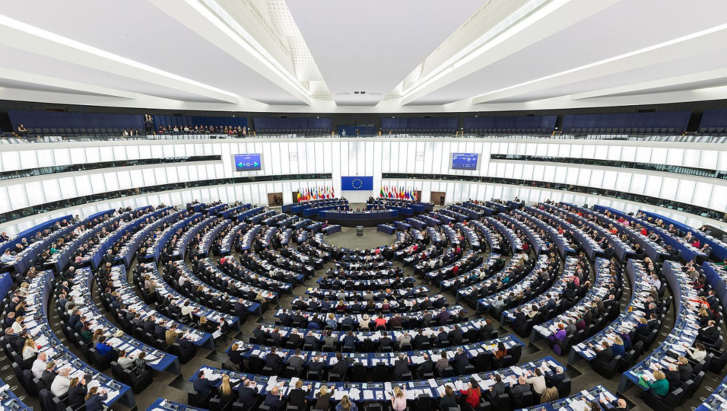 European Parliament in Strasbourg, Belgium. Photo by: David Iliff.