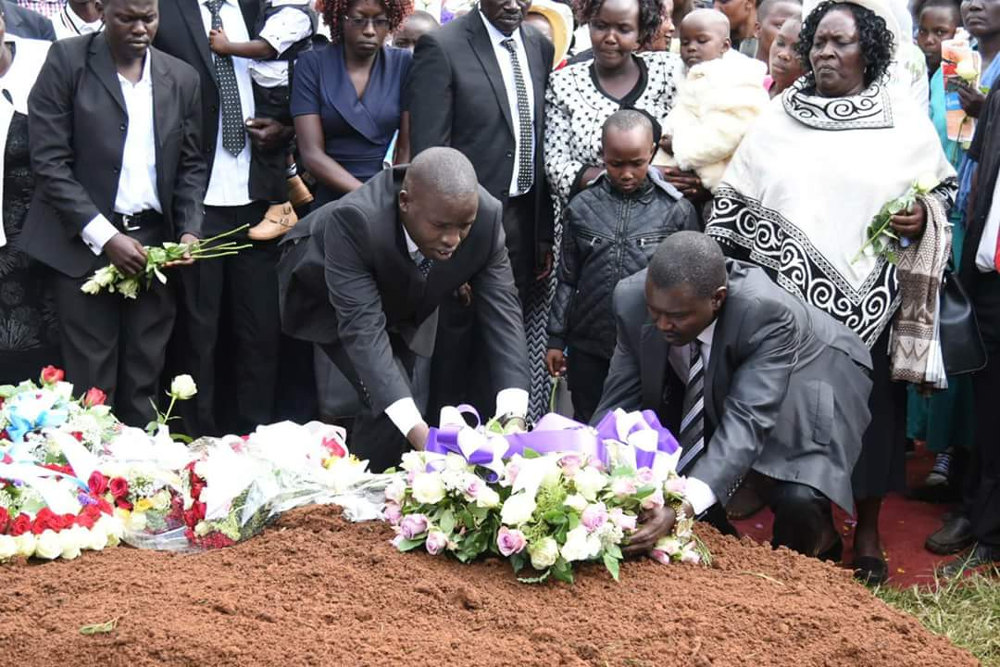 Country leaders joined in grieving with the family of the former World Champion, Nicholas Bett, who lost his life in a tragic road accident. Photo by: @TeamWiliamRuto.