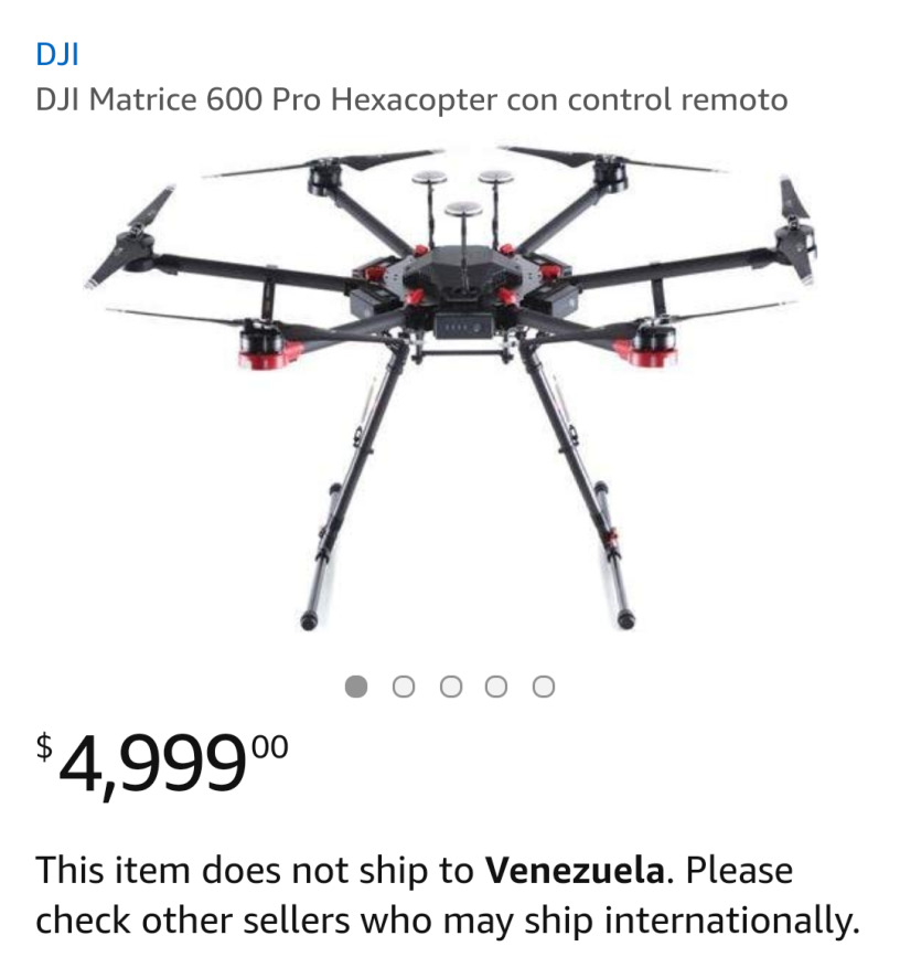 Possibly the drone used in Maduro's failed attack.