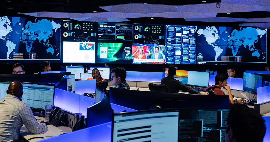 Chicago cybersecurity command center. Image by: Tom Harris.