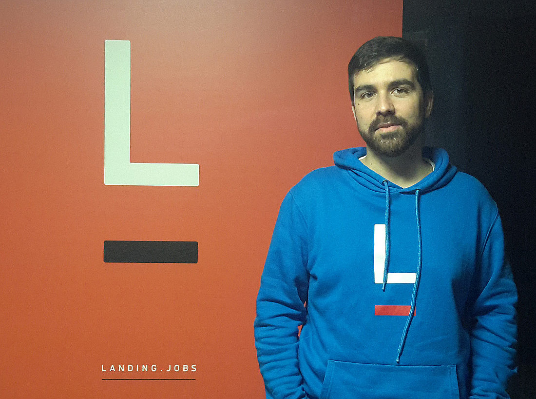 Pedro Oliveira, co-founder of Landing.jobs (Photo by Via News)
