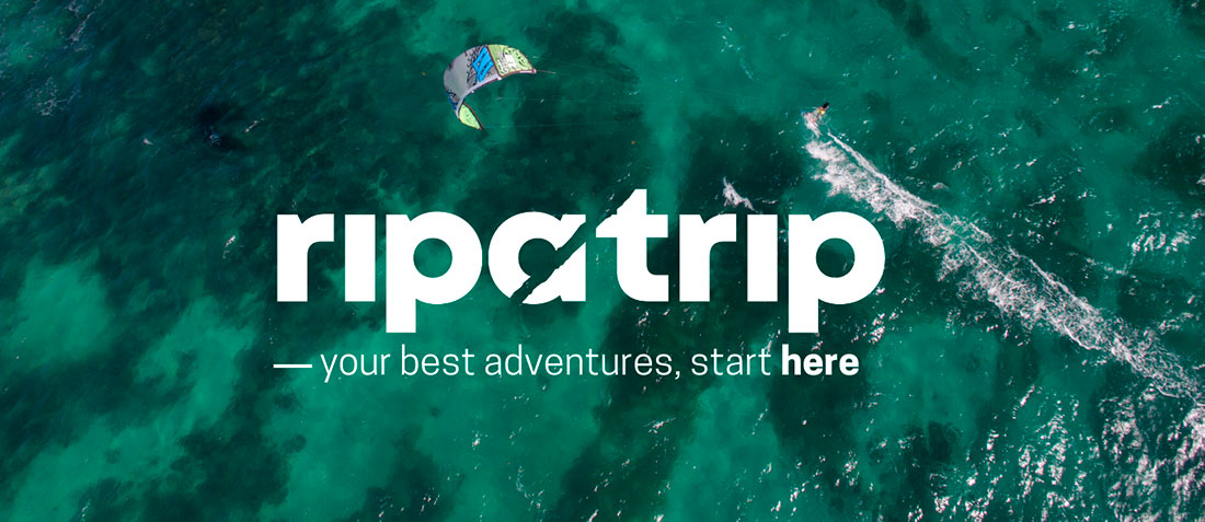 Ripatrip has launched first with kitesurf travel and plans to expand into skiing, surfing, hiking, and more in the near future. (Photo credit: ripatrip) 