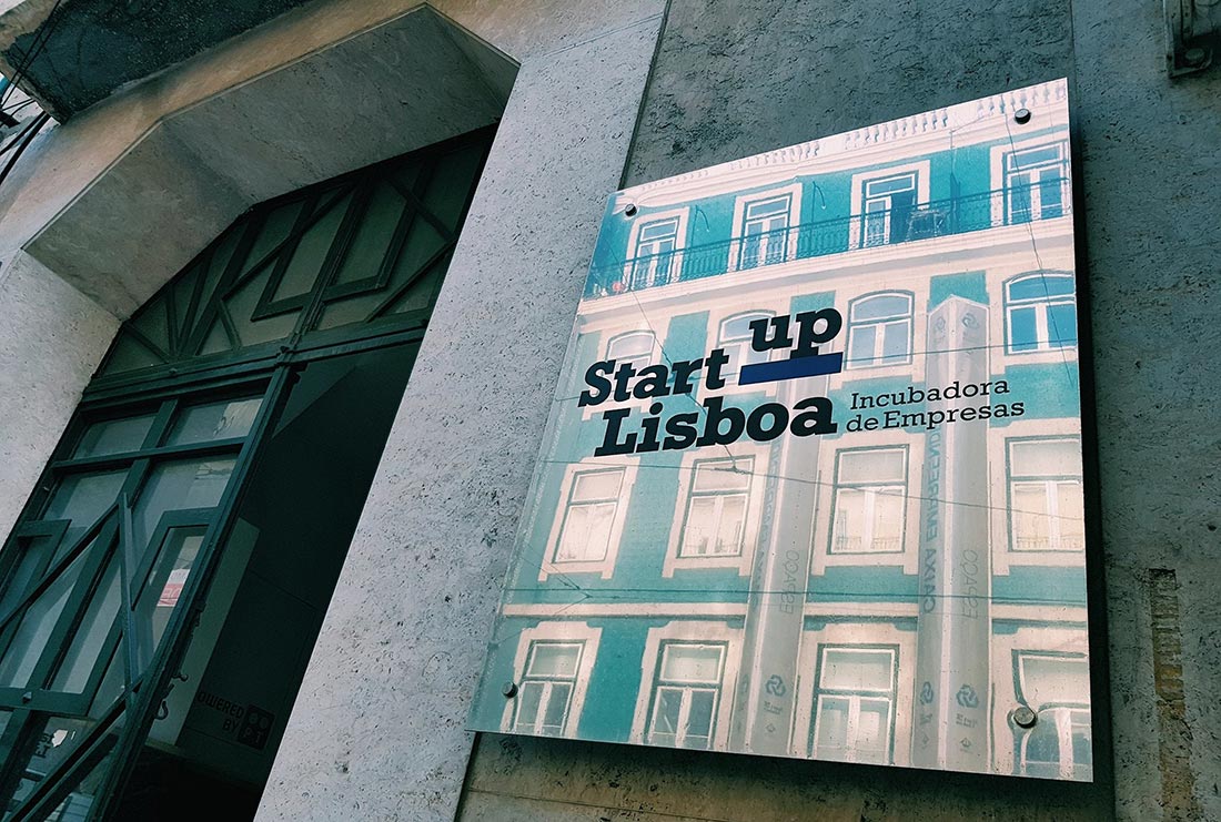 One of Startup Lisboa's buildings in Lisbon's historic downtown. (Photo credit: Startup Lisboa)