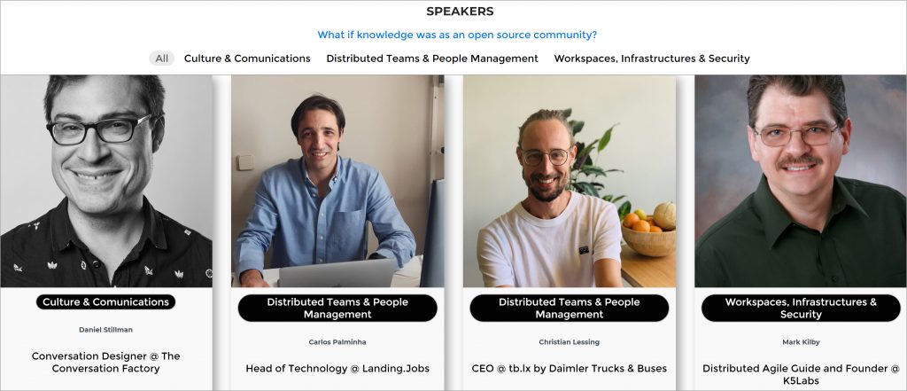 The Distributed Teams Conference is a free online event. (Photo credit: Future.Works)